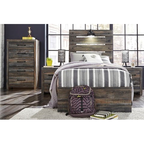 Drystan panel bed deals